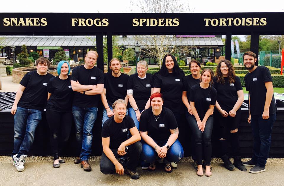 northampton reptile & fish centre team